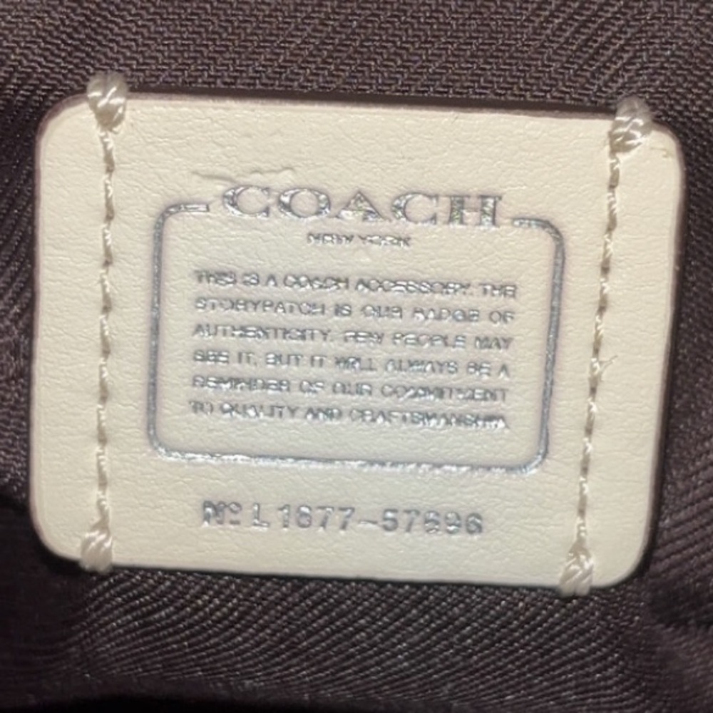 Coach 2018 Swagger 15 with ombre rivets Satchel w/ matching Wallet EUC - Picture 13 of 17